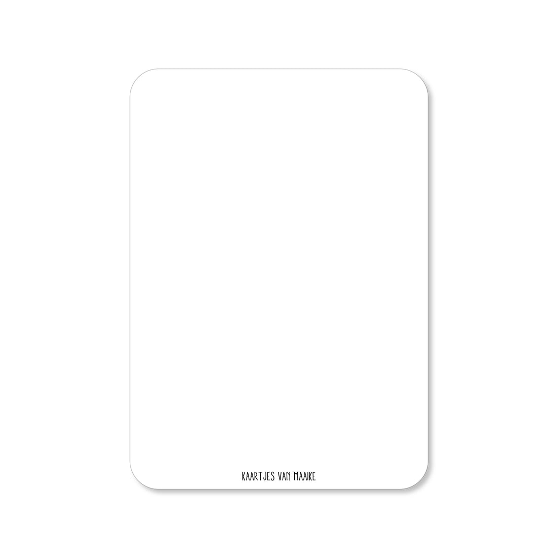 Kaart Ik ga je missen!