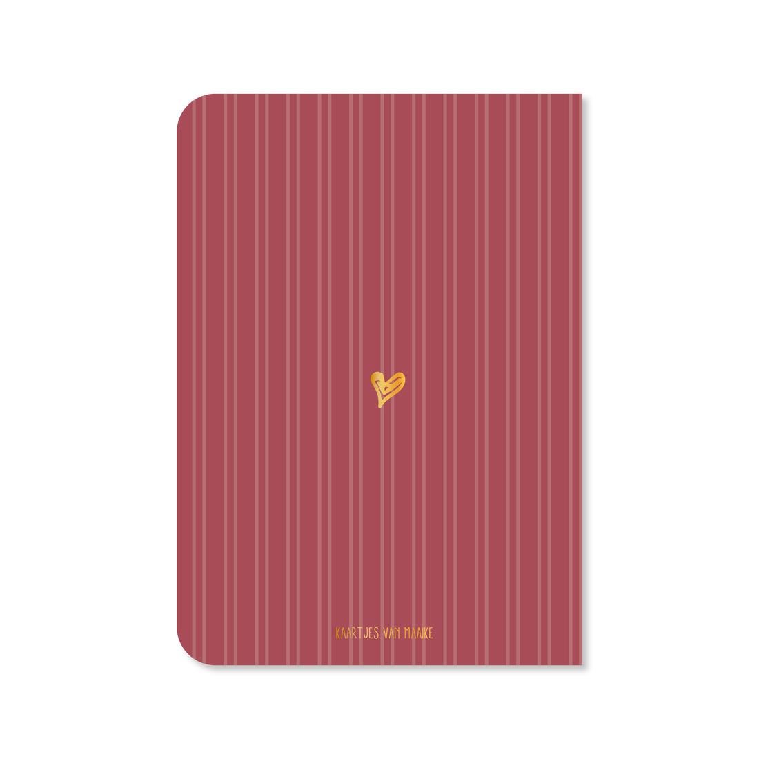 Dubbele kaart met envelop | Speciaal voor de jarige - met goudfolie