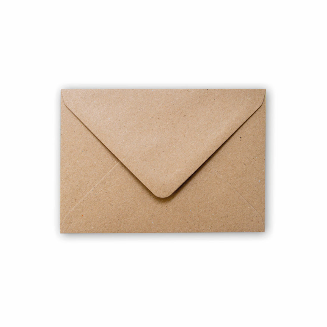 Bruine envelop voor A7 formaat kaart.