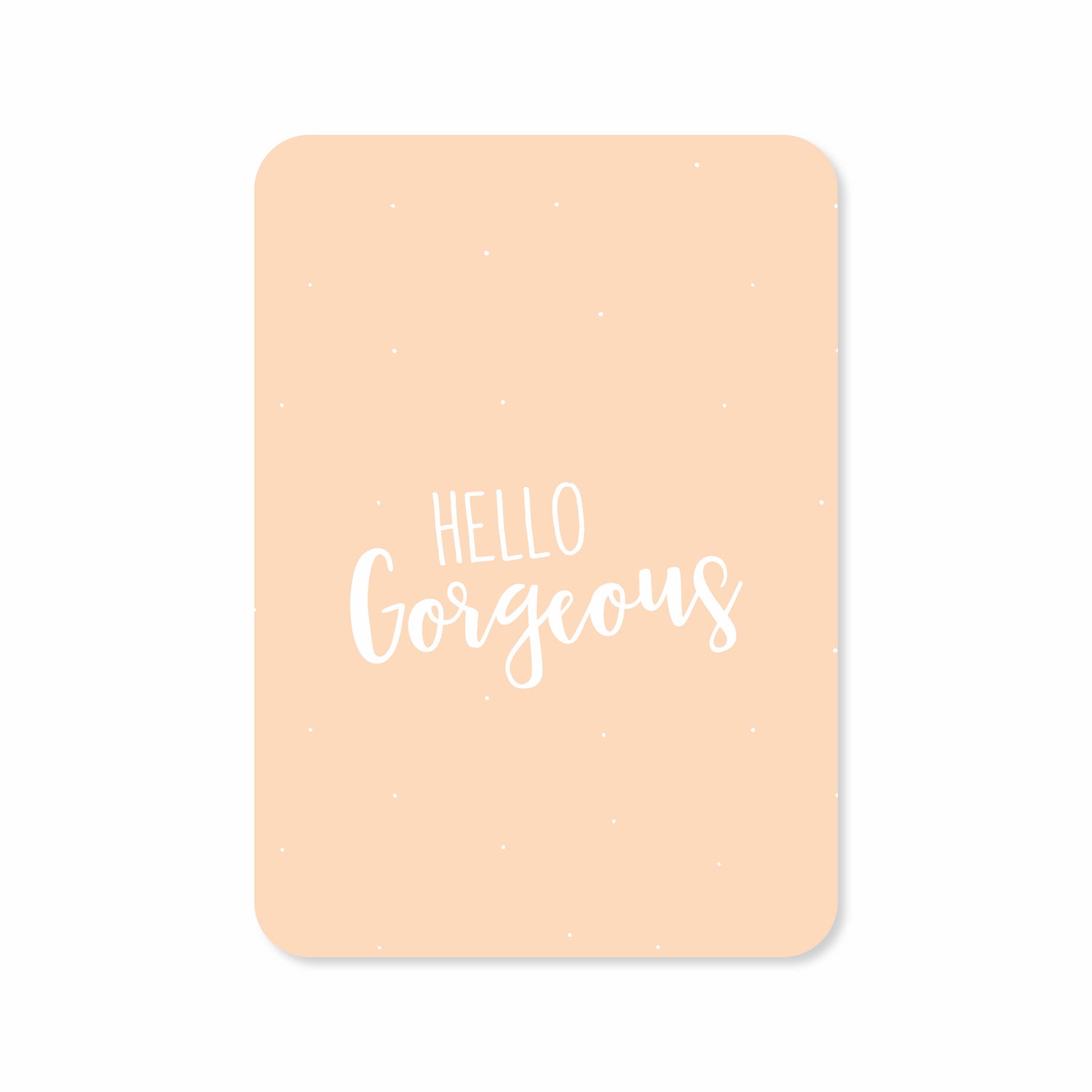 Wenskaart met de tekst &