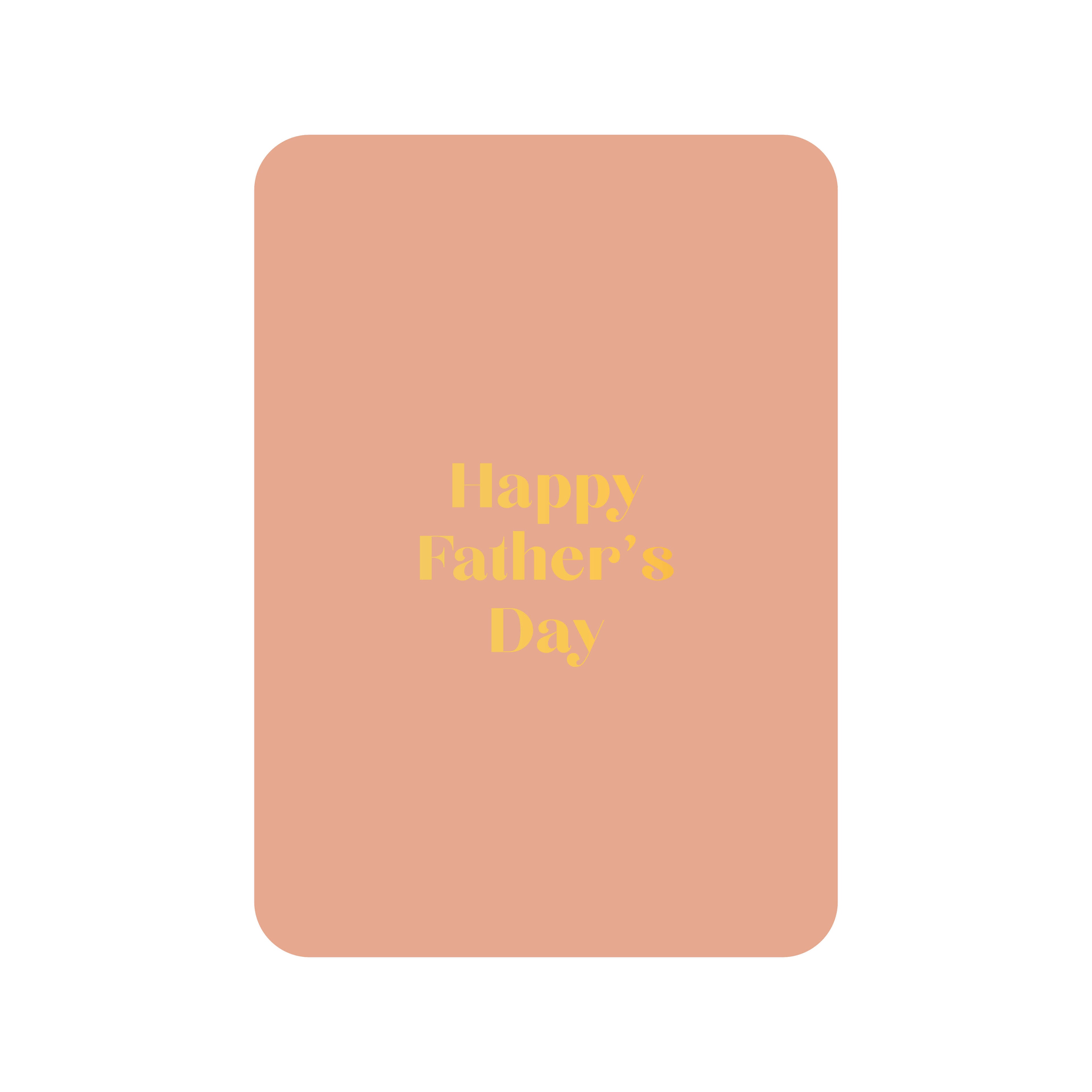 Kaart Happy Father&