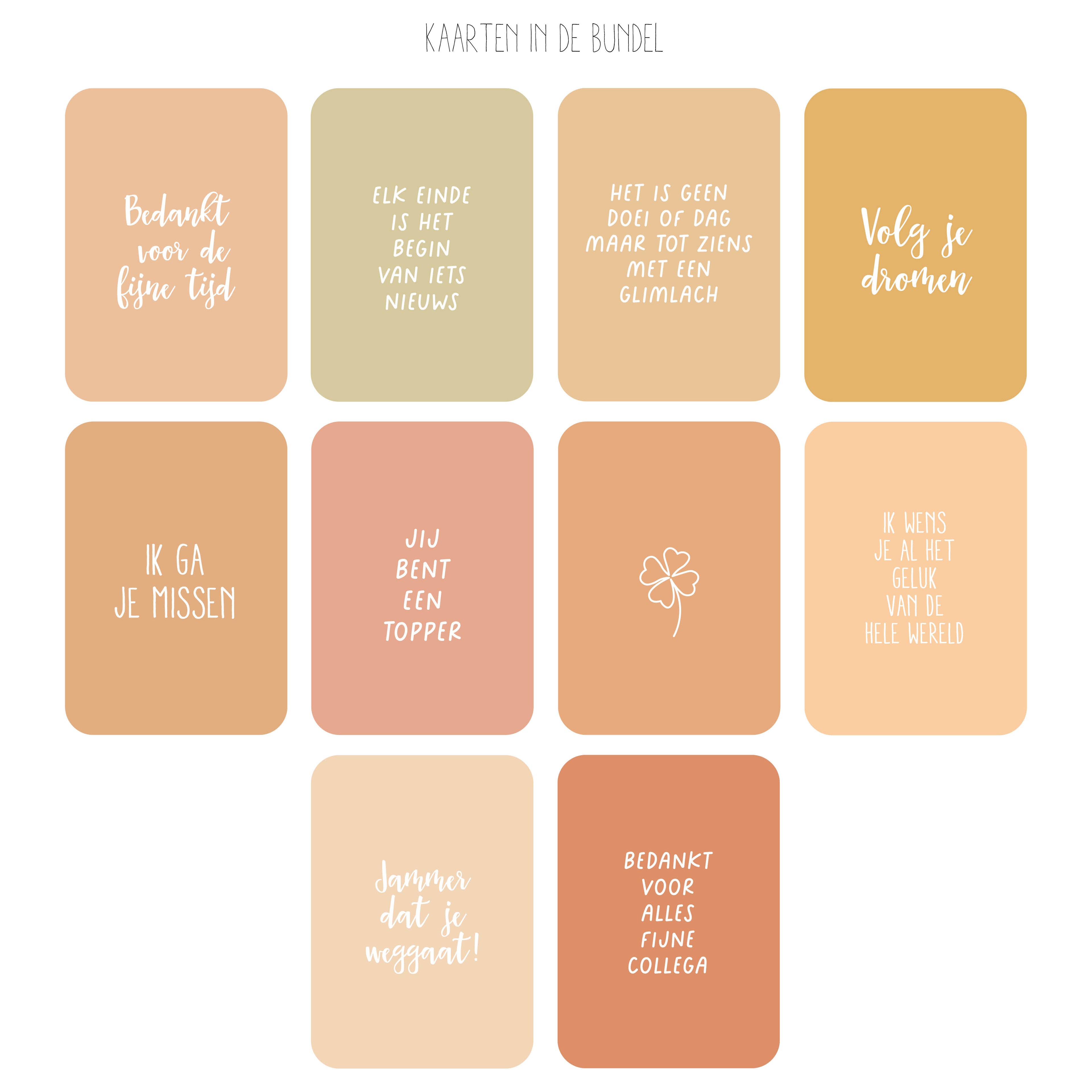 Afcheidsbundel Collega - Cadeau voor het afscheid nemen van een collega