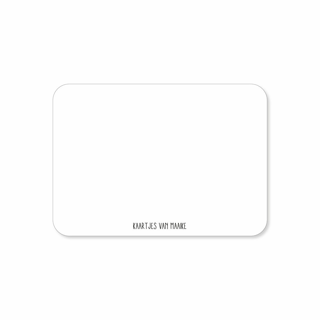 Minikaart Bedankt fijne collega (met goudfolie)