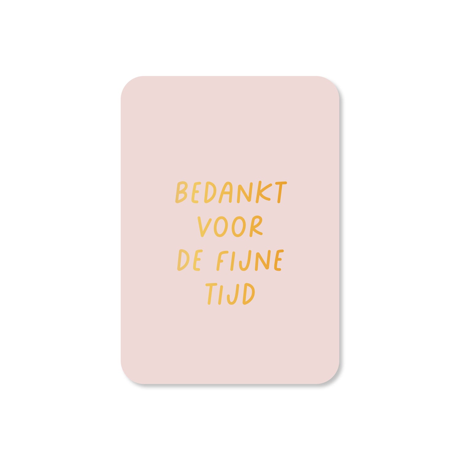 Minikaart in de kleur lila met de tekst &