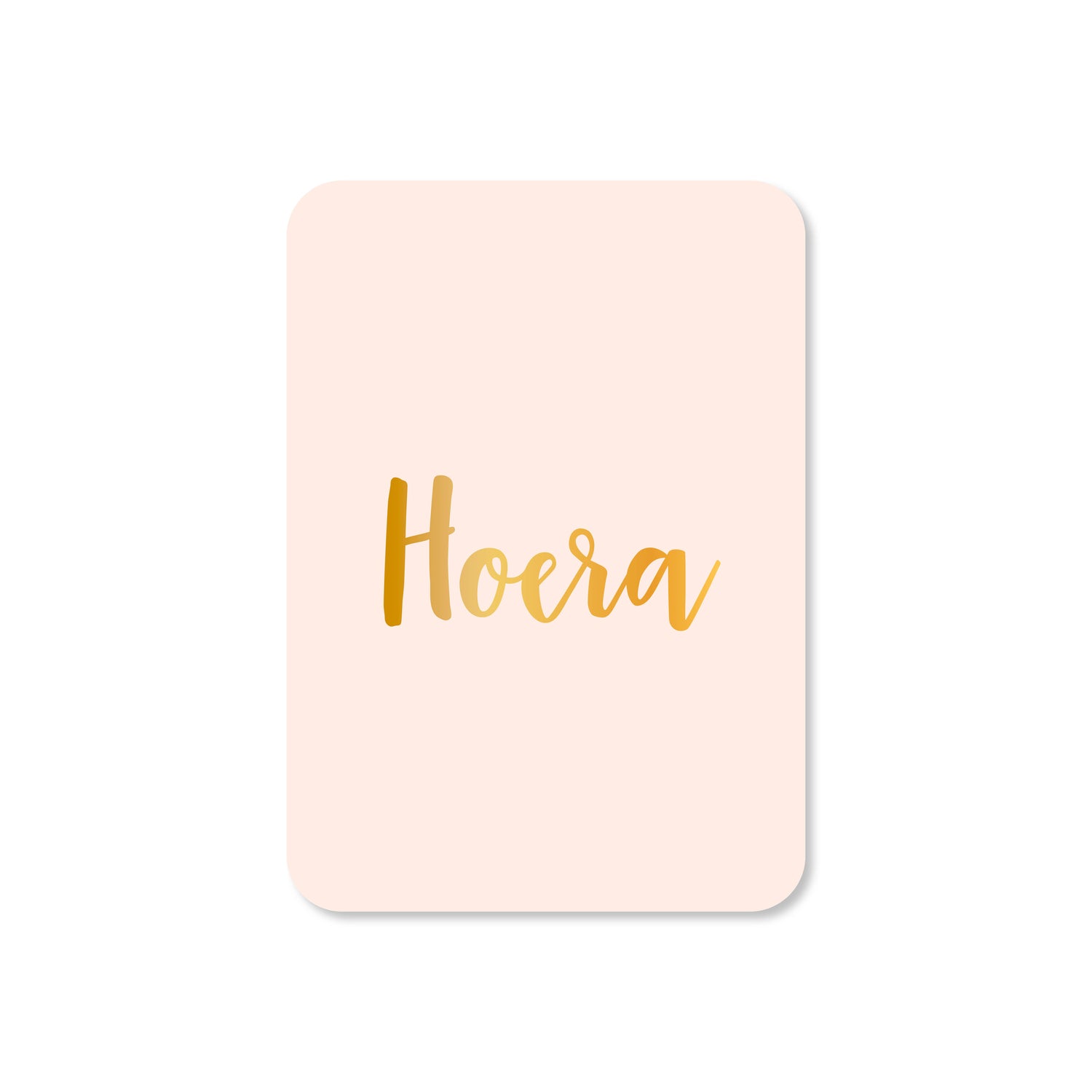 Minikaart in de kleur roze met de tekst &