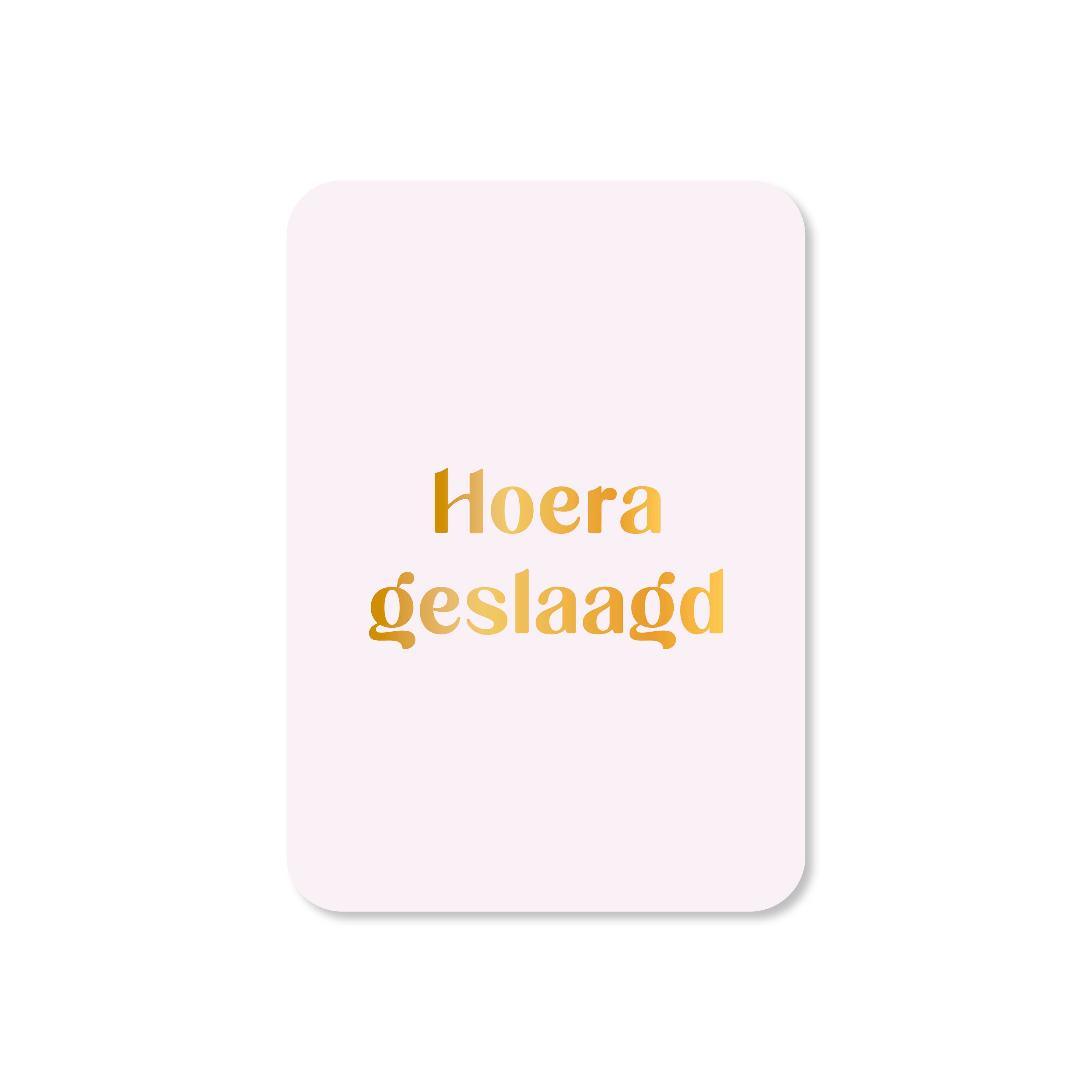 Minikaart in de kleur lila met de tekst &