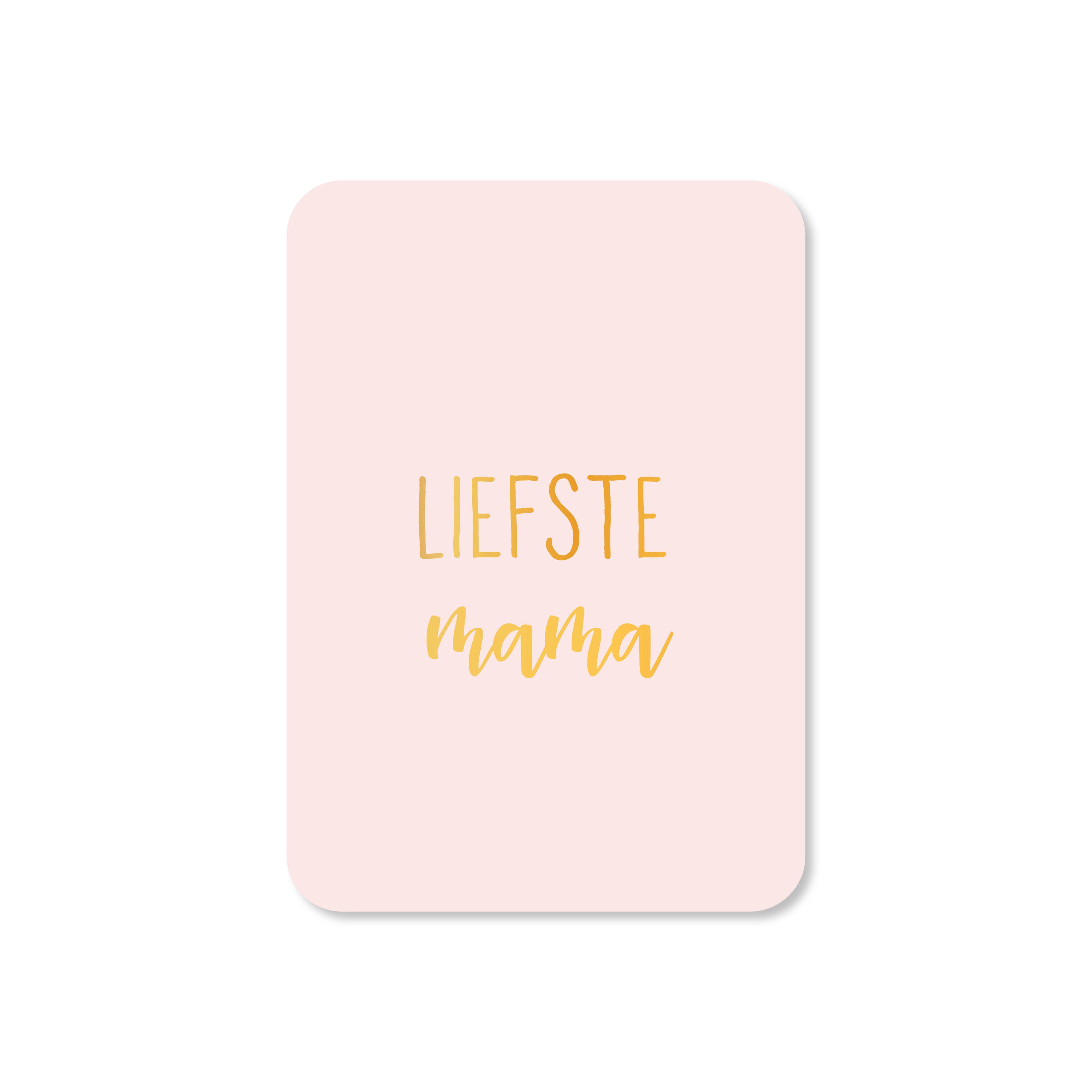 Minikaart in de kleur lila met de tekst &