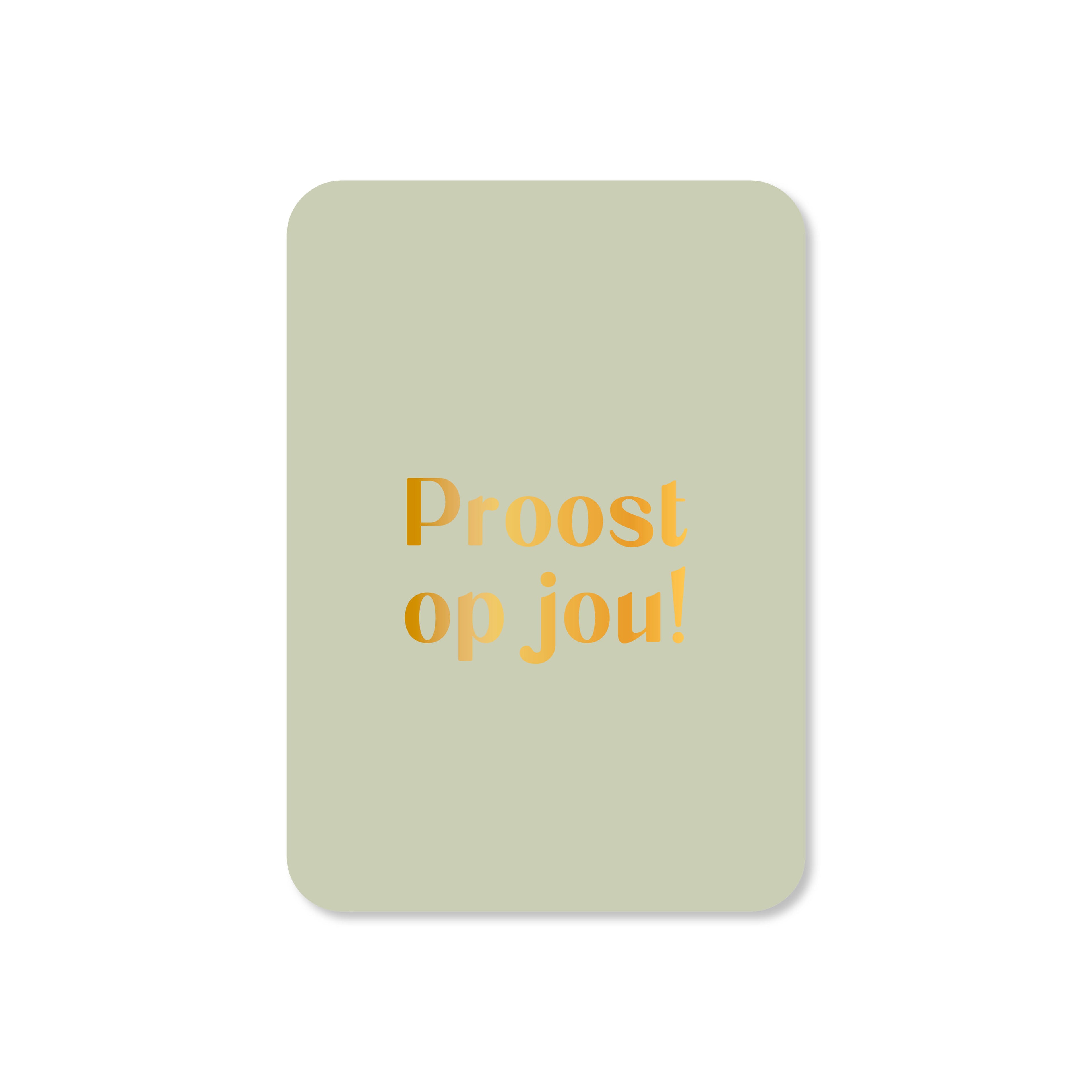 Minikaart in de kleur groen met de tekst &