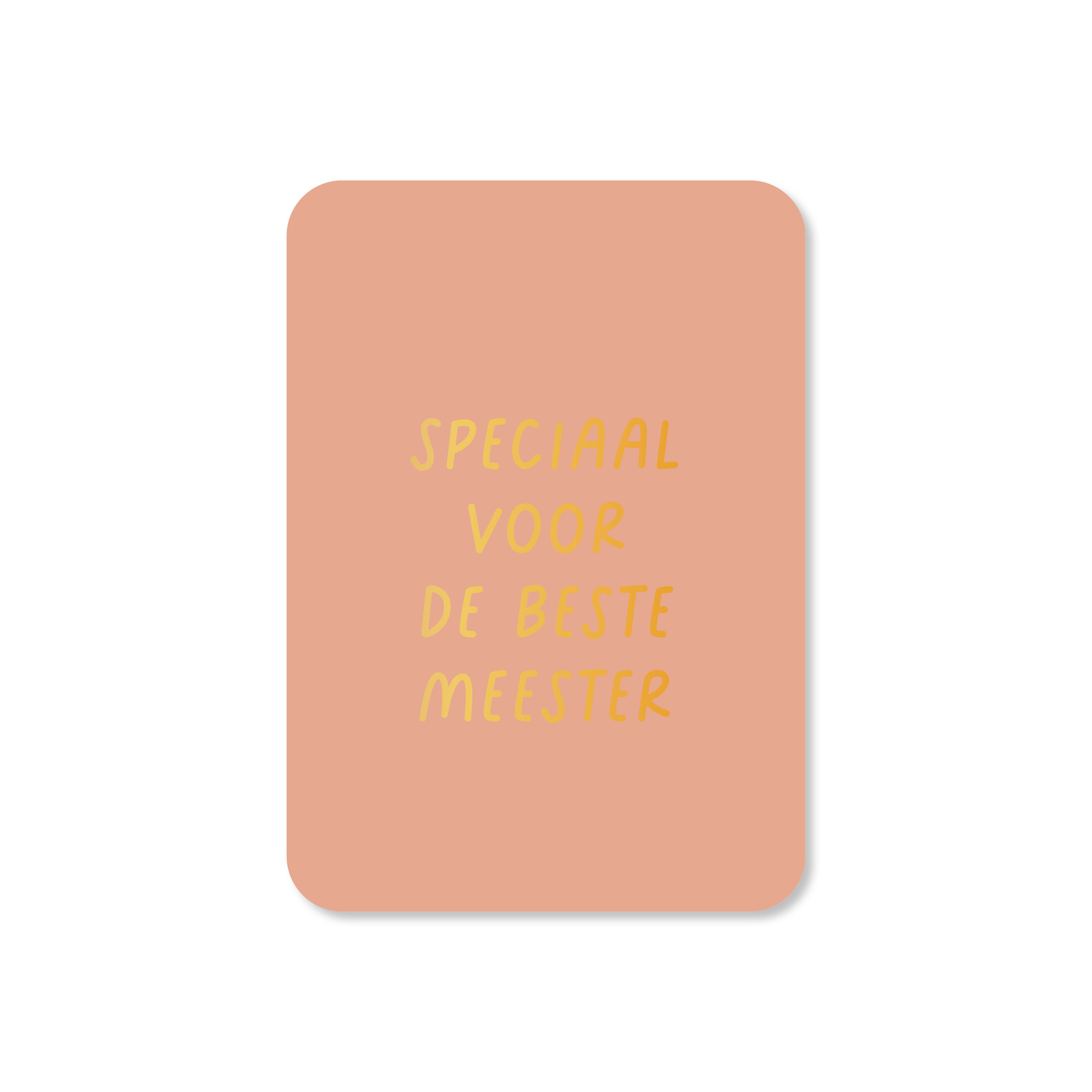 Minikaart in de kleur bruin met de tekst &