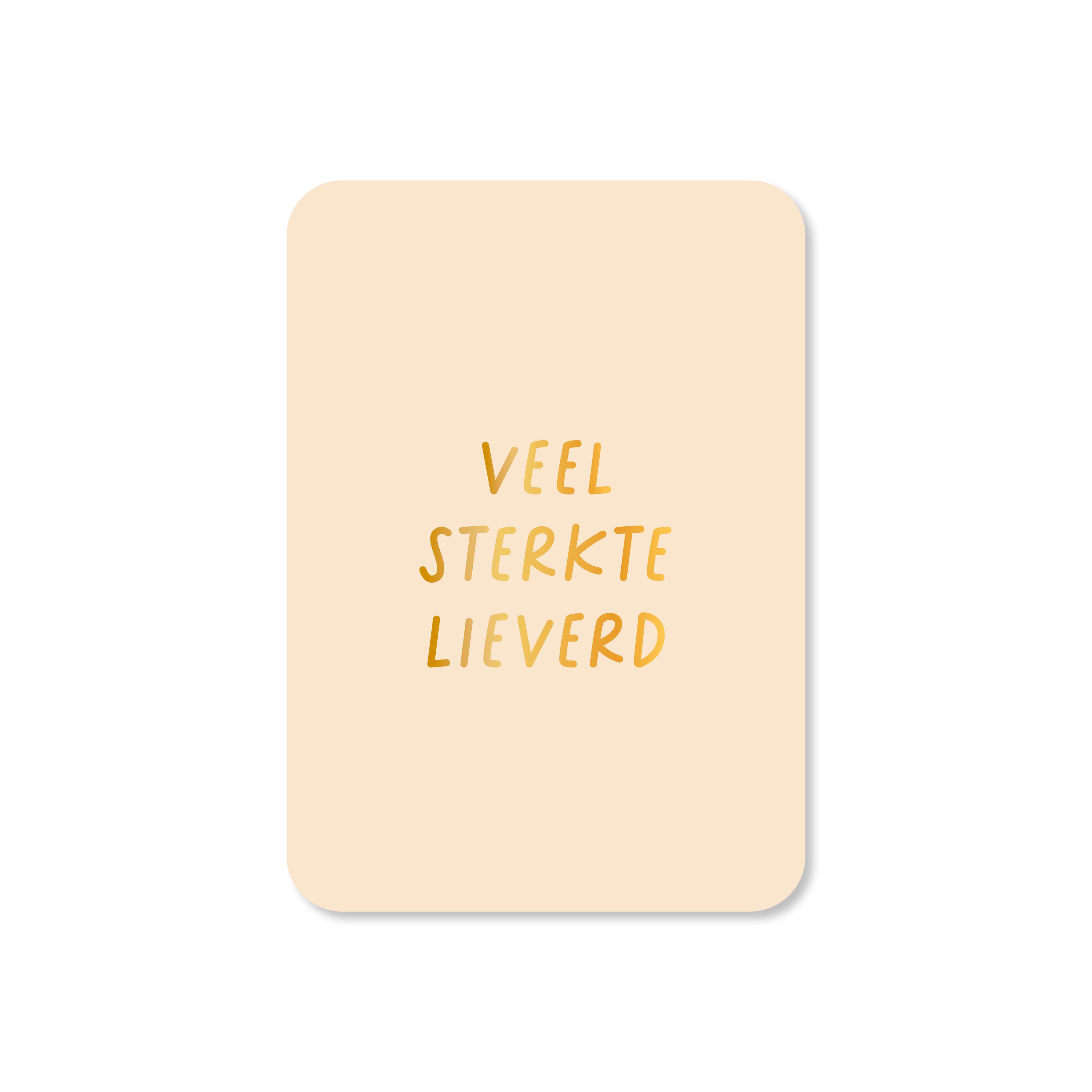 Minikaart in de kleur lichtgeel met de tekst &