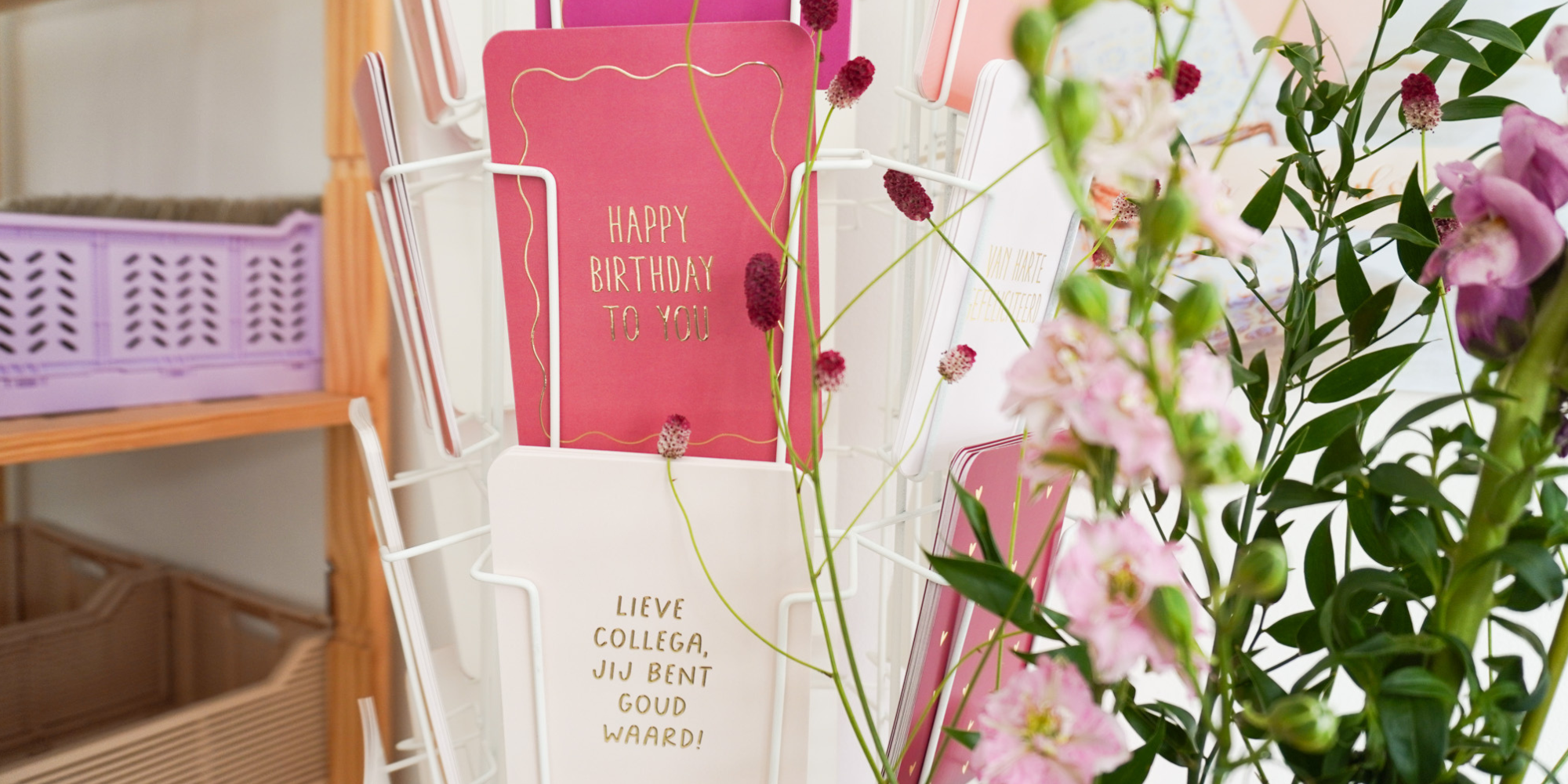 Trots op jou kaartje schrijven