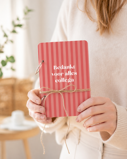 Afscheidsbundel - Bedankt voor alles collega