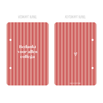 Afscheidsbundel - Bedankt voor alles collega