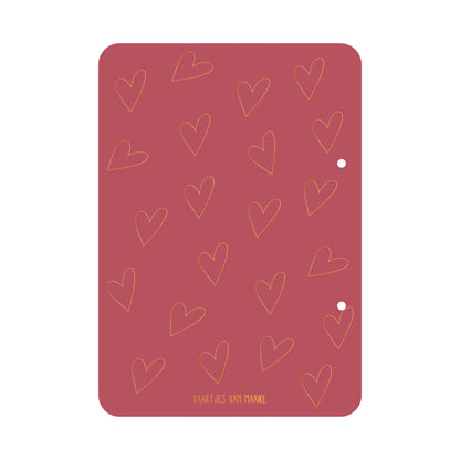 Bewaarbundel Hartjes - roze