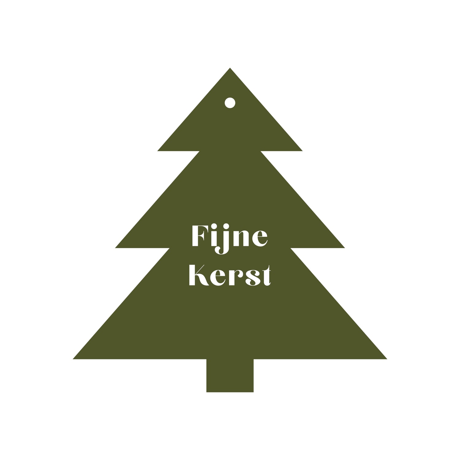 Cadeaukaartje Fijne Kerst - Kerst