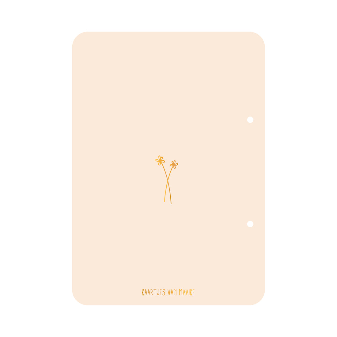 Bewaarbundel Condoleance kaarten - beige