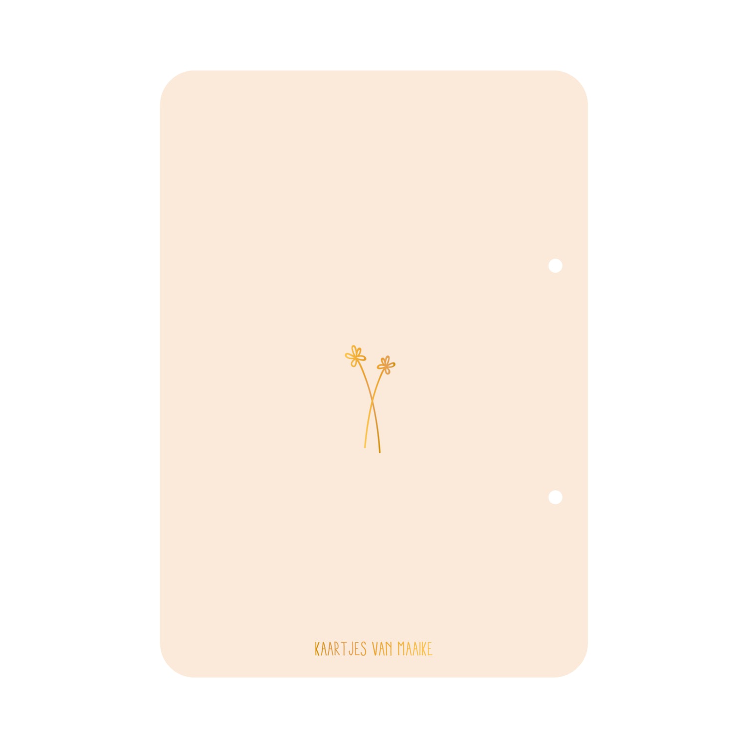 Bewaarbundel Condoleance kaarten - beige