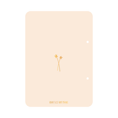 Bewaarbundel Condoleance kaarten - beige