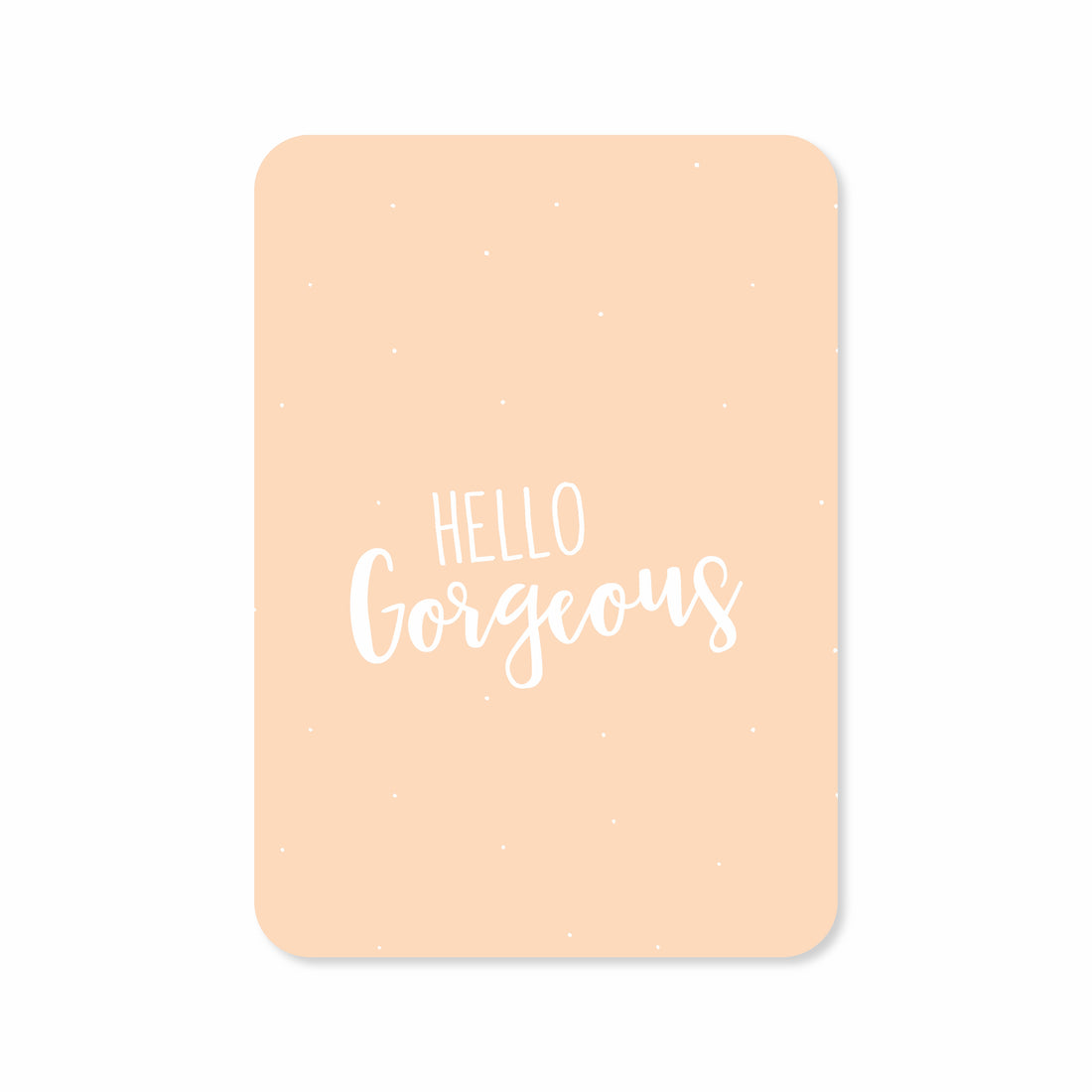 Wenskaart met de tekst &