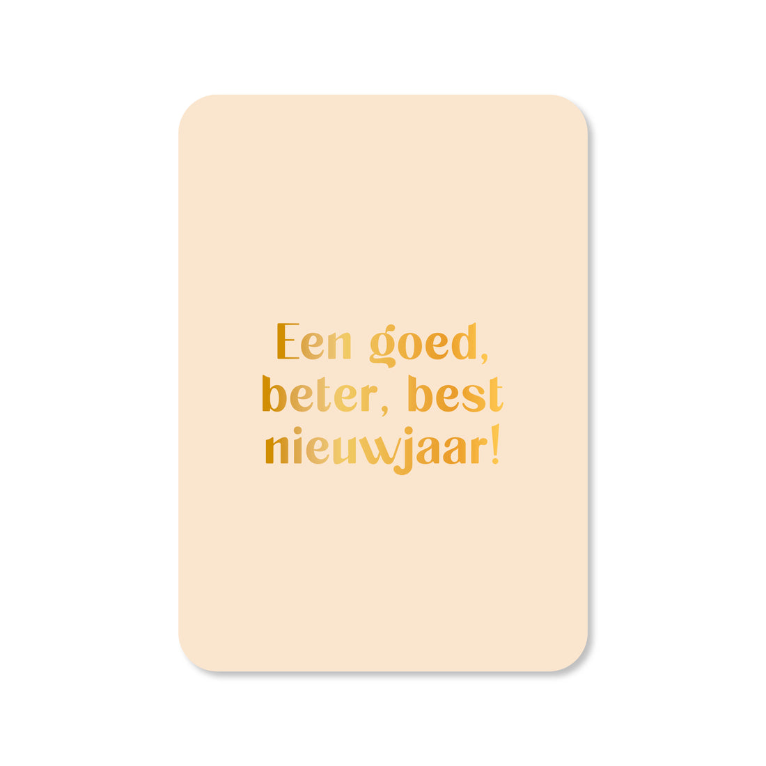Kerstkaart met de tekst &