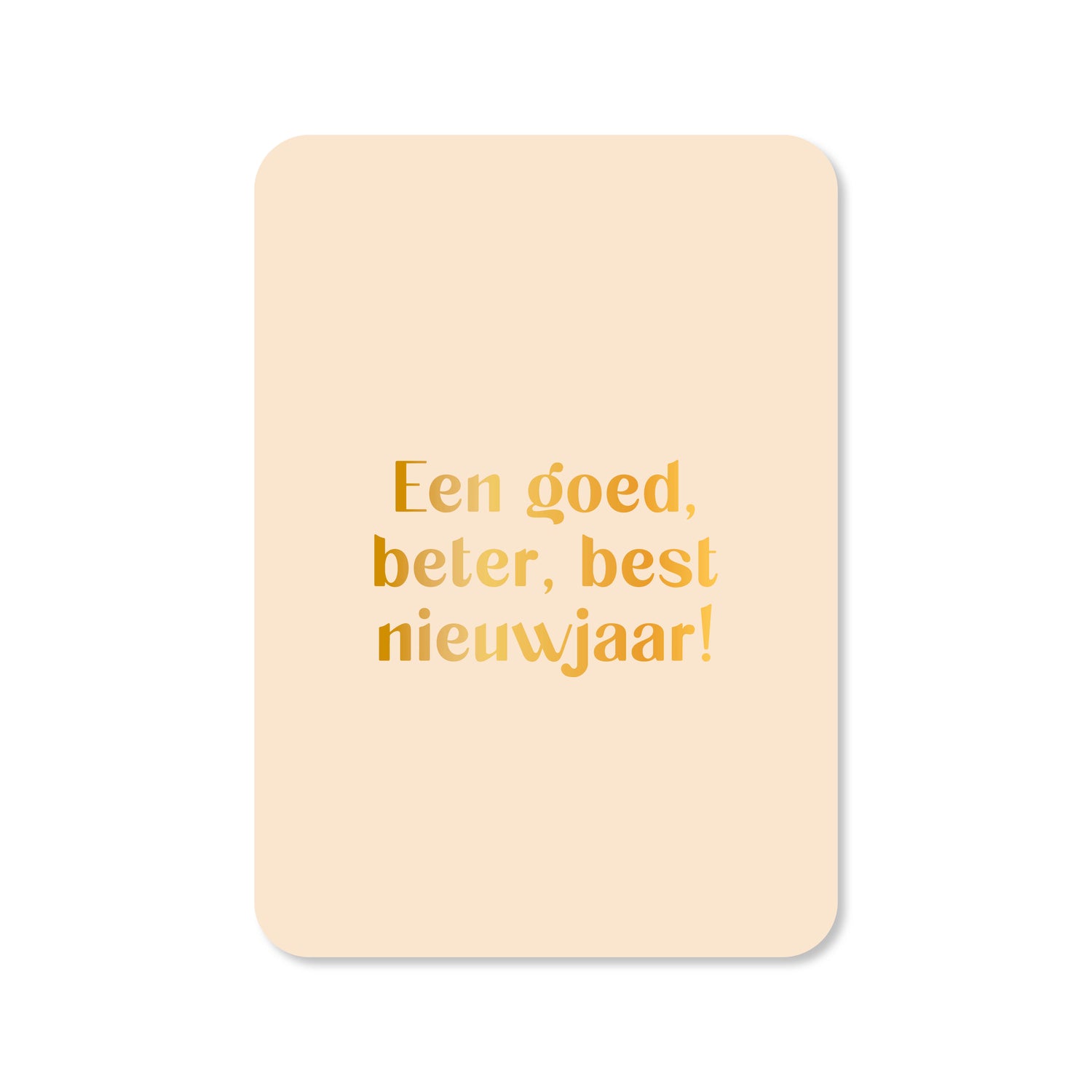 Kerstkaart met de tekst &