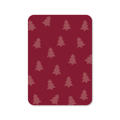 Kerstkaart Kerstbomen