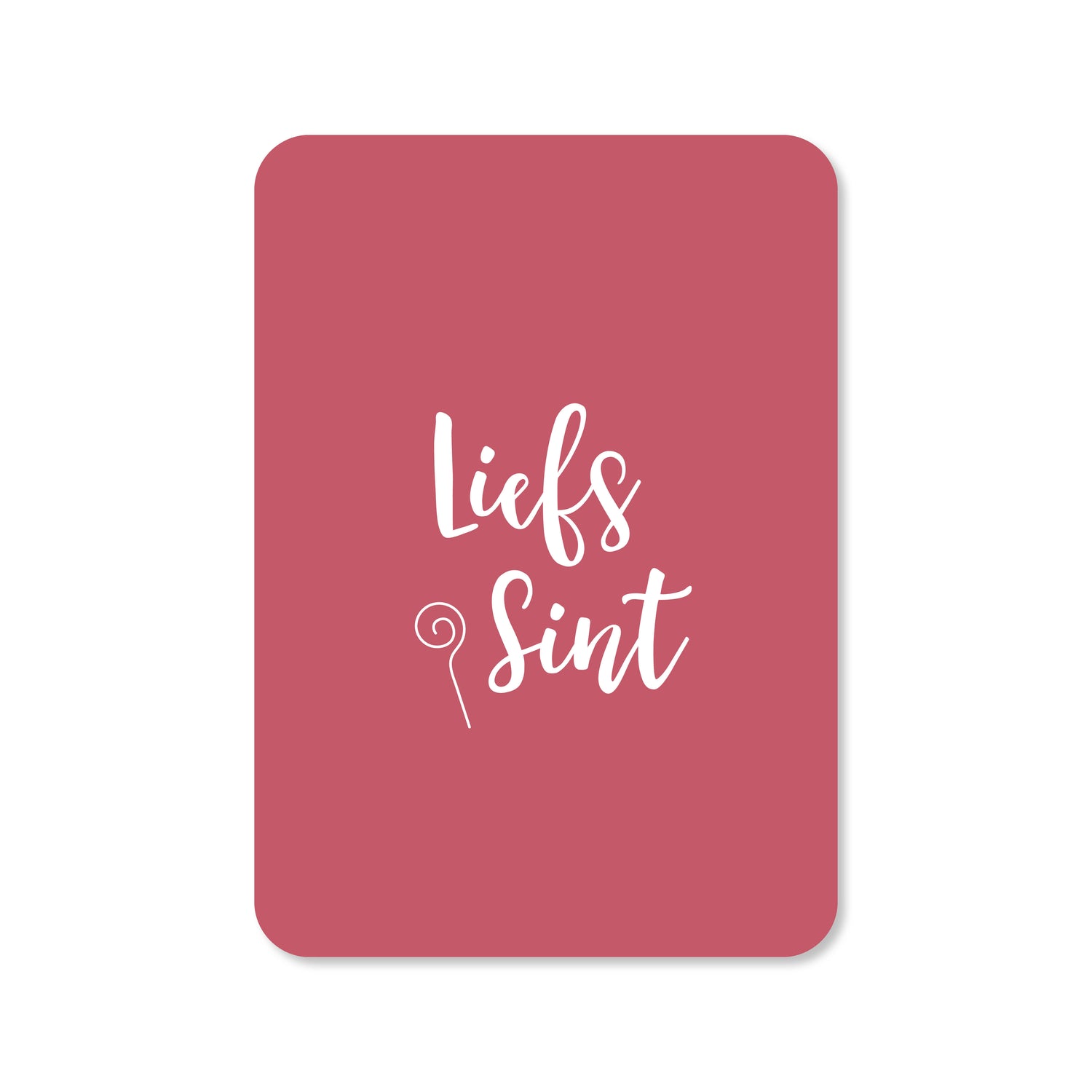 Kaart Liefs Sint