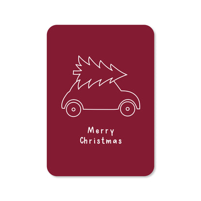 Kerstkaart Merry Christmas