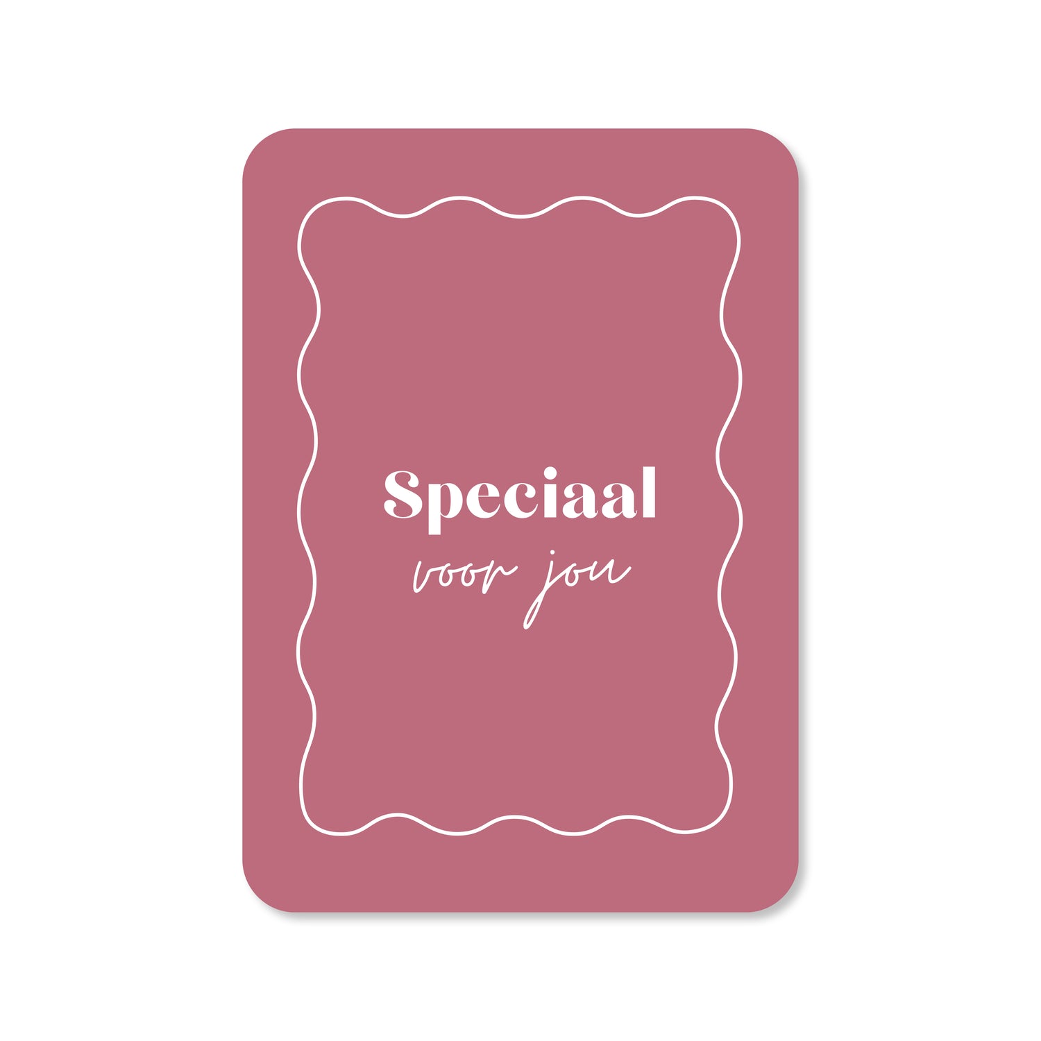 Kaart Speciaal voor jou lijstje