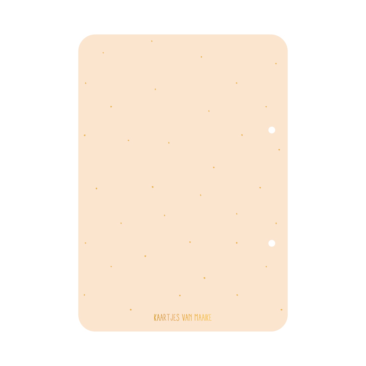 Bewaarbundel Mijn geboortekaarten - beige