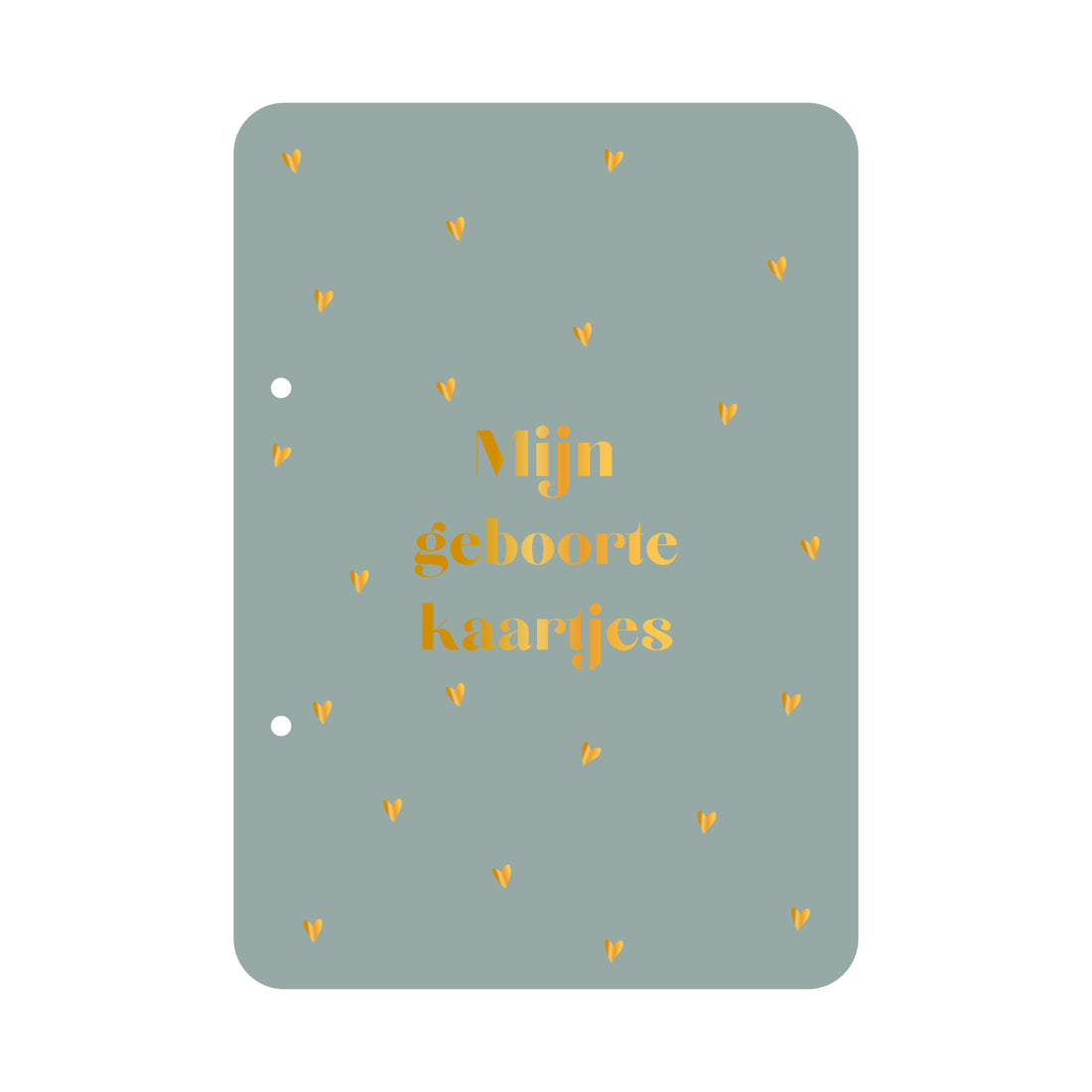 Bewaarbundel Mijn geboortekaarten - blauw