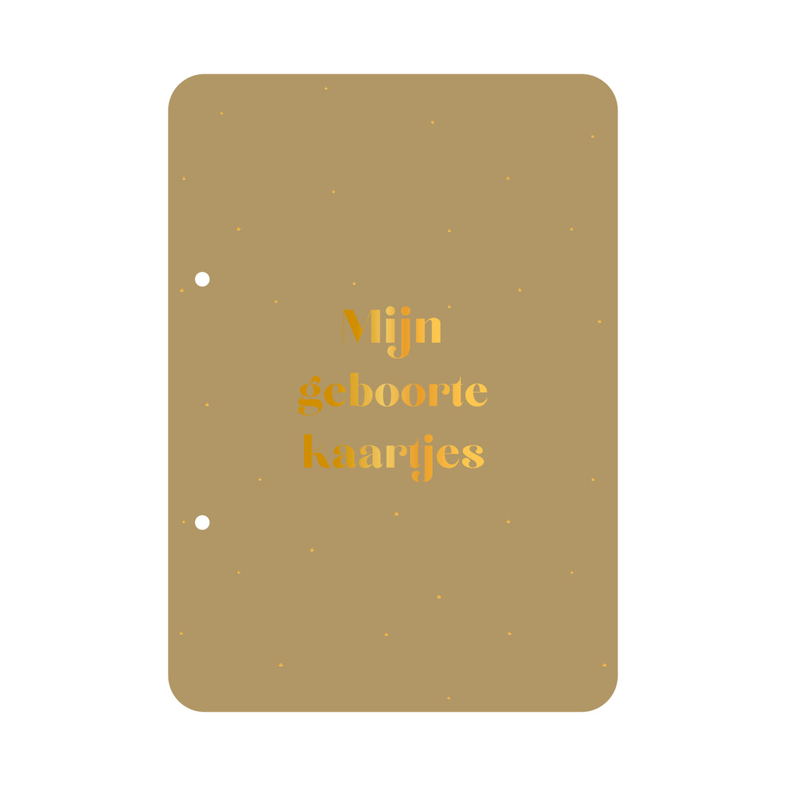 Bewaarbundel Mijn geboortekaarten - groen