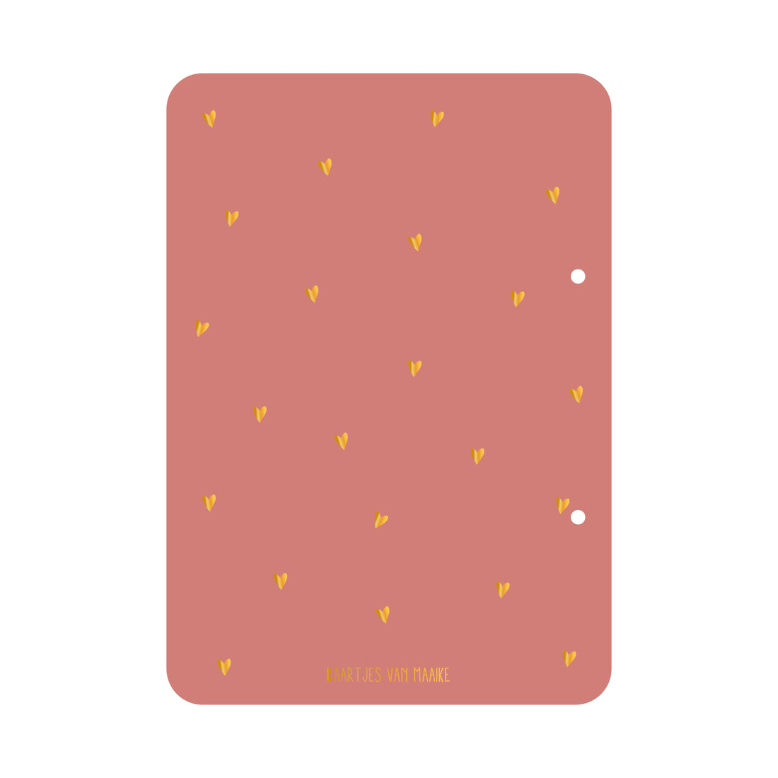 Bewaarbundel Mijn geboortekaarten - rood