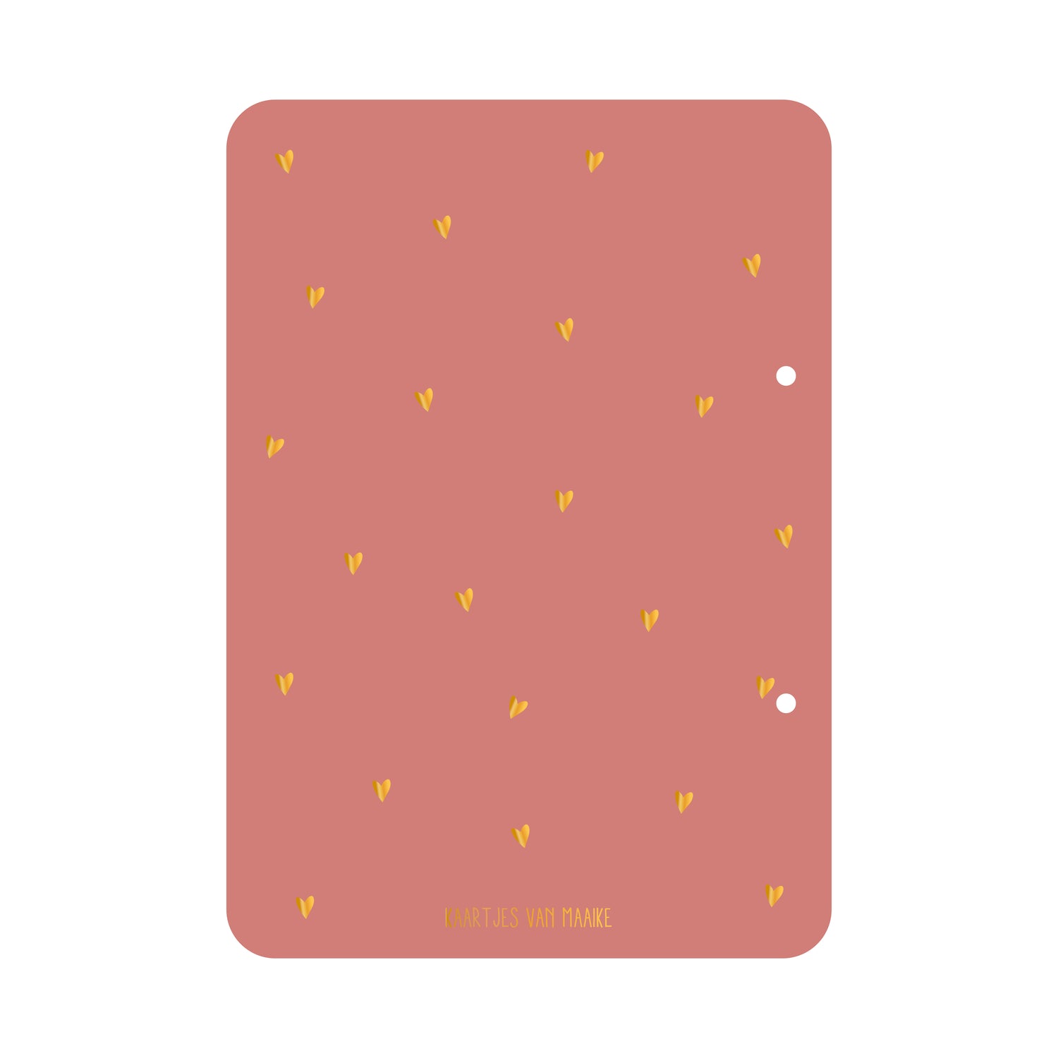 Bewaarbundel Mijn geboortekaarten - rood