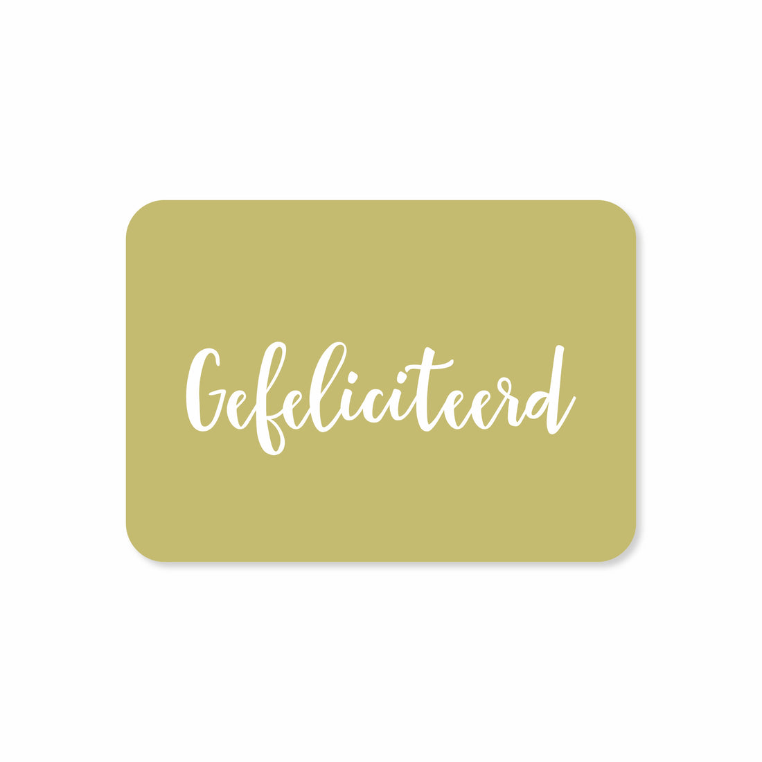 Minikaart in de kleur groen met de tekst &