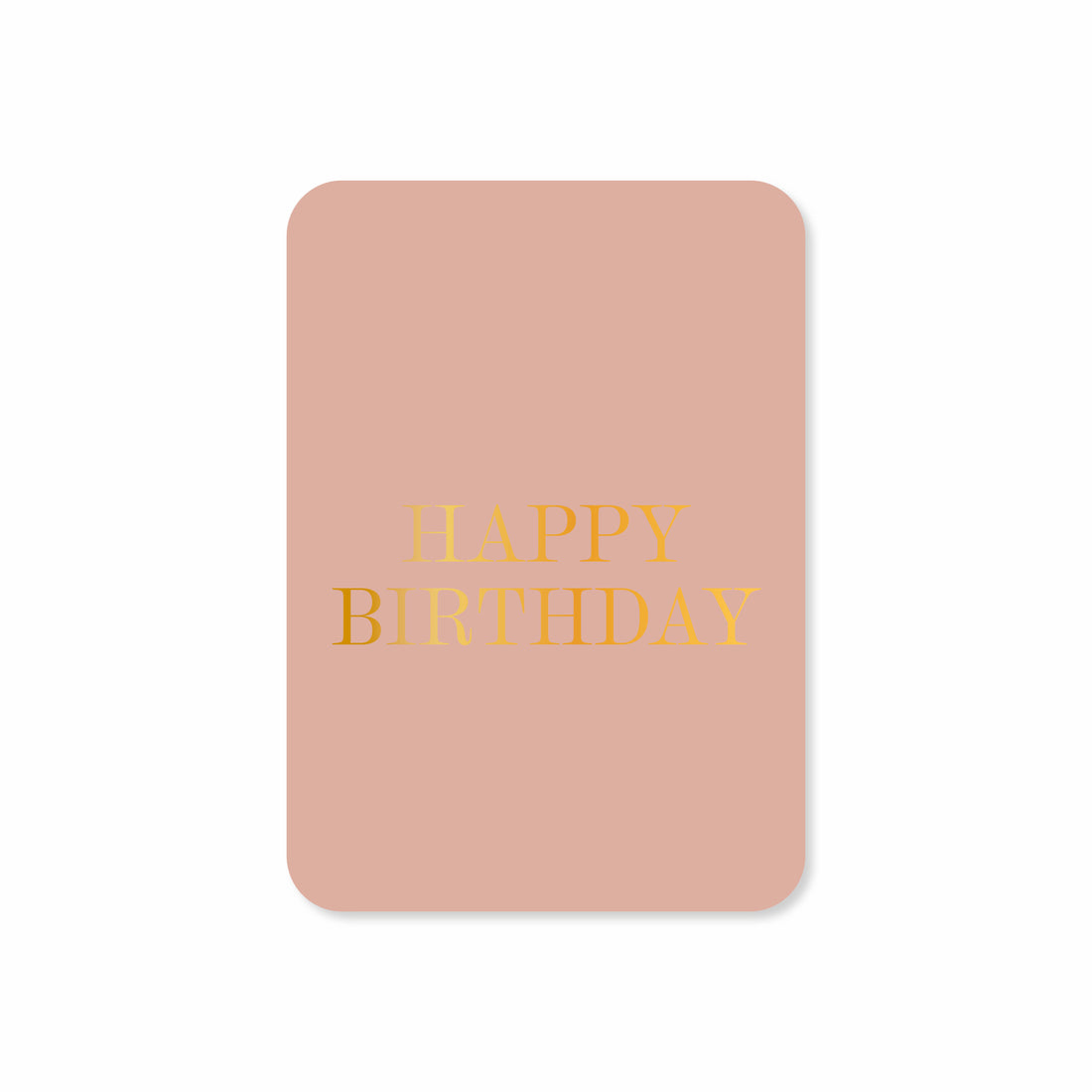 Minikaart in de kleur roze met de tekst &