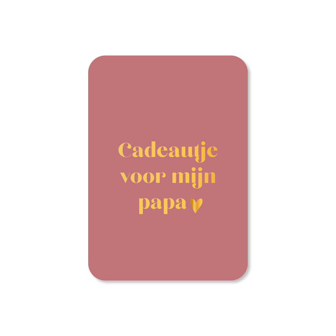 Minikaart in de kleur paars met de tekst &