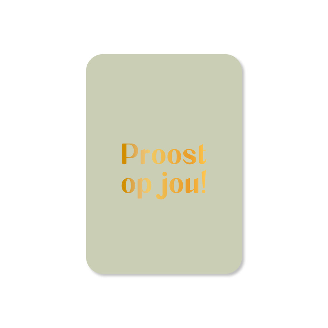 Minikaart in de kleur groen met de tekst &