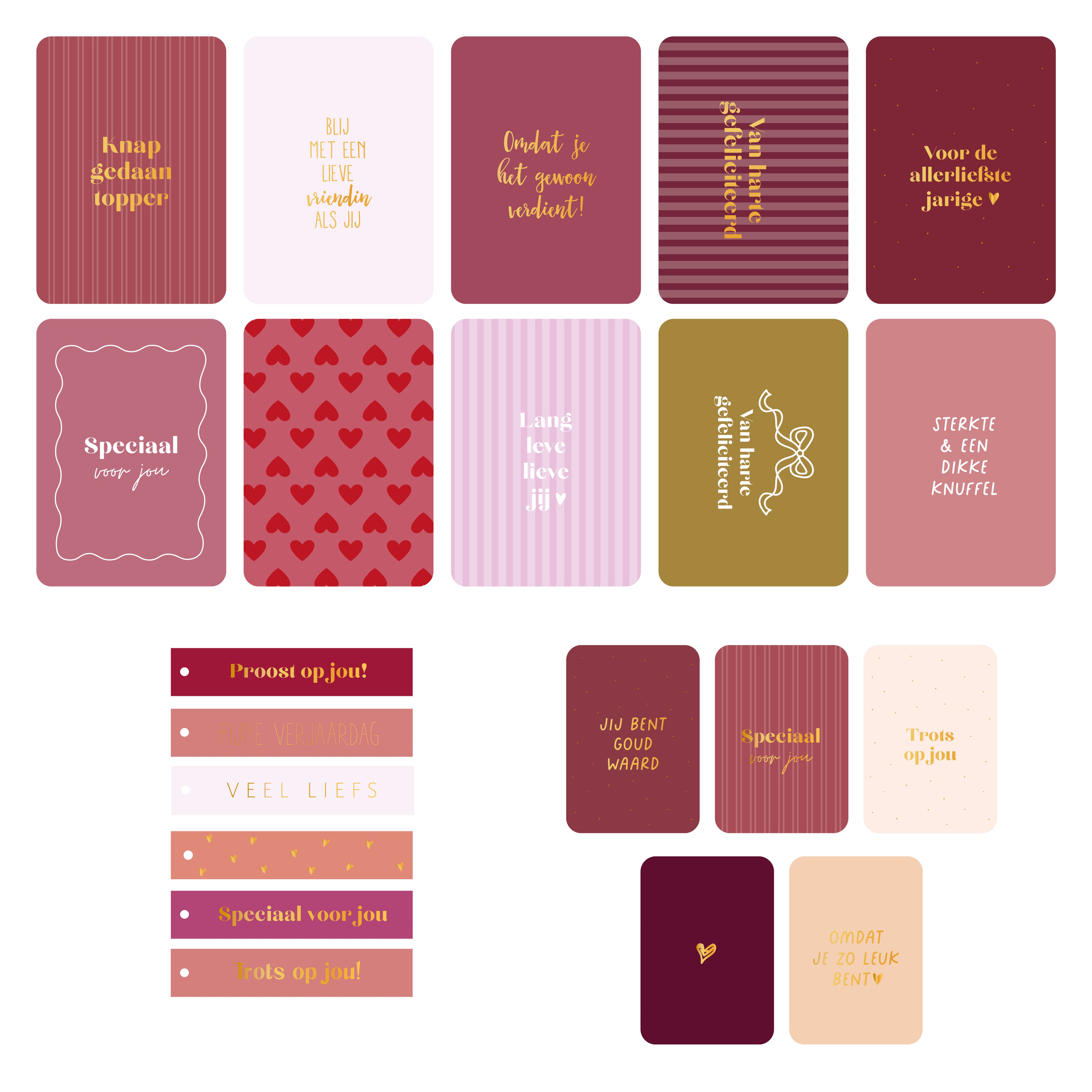 Set nieuwe collectie