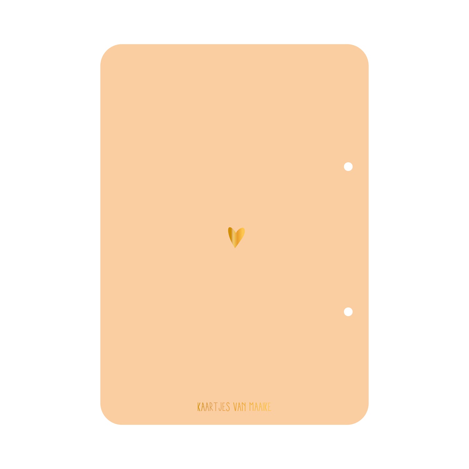 Bewaarbundel Welkom lief, klein kindje - oranje